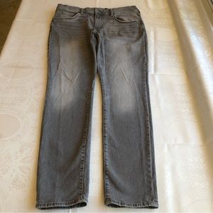 H&M Men’s Size W38 L32 Gray Stone Washed Jeans Pants Skinny Coupe Moulante Denim